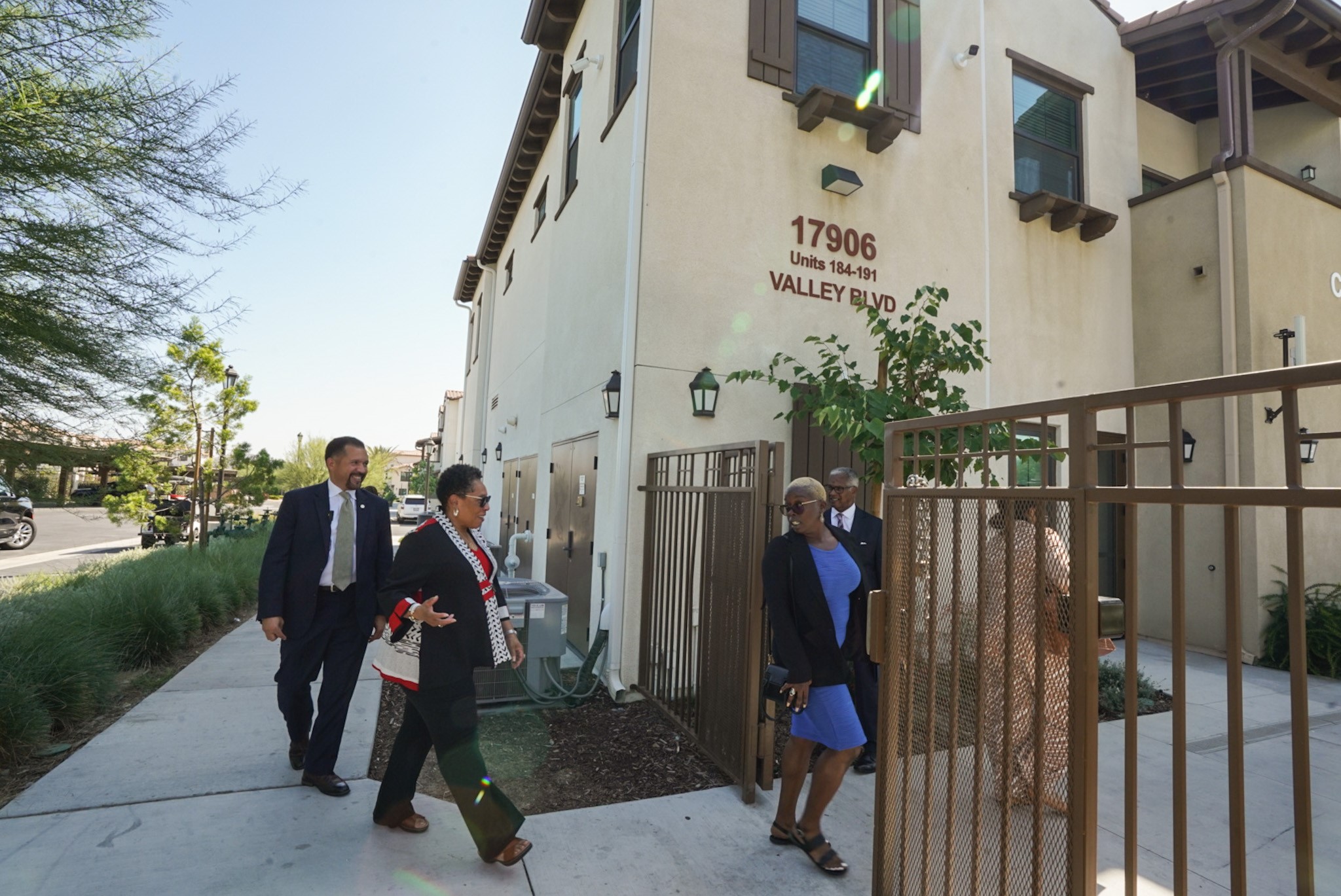 HUD Secretary Marcia Fudge Visits HACSB Affordable Housing Community